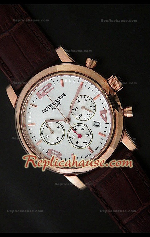 Patek Philippe Perpetual Reloj Calendario de Acero