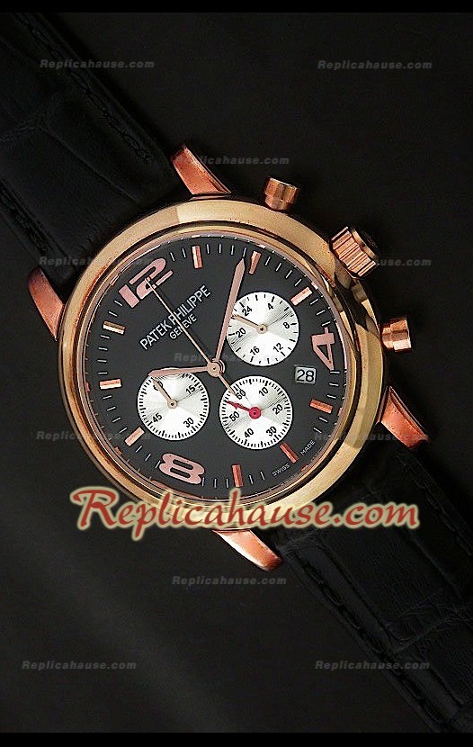 Patek Philippe Perpetual Reloj Calendario de Acero