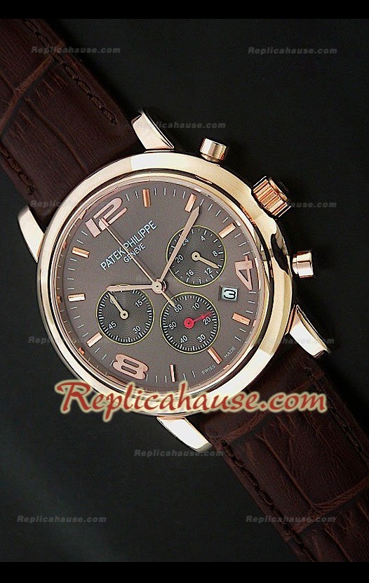 Patek Philippe Perpetual Reloj Calendario de Acero