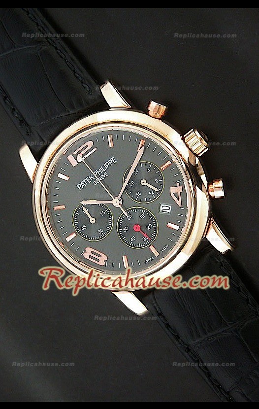 Patek Philippe Perpetual Reloj Calendario de Acero