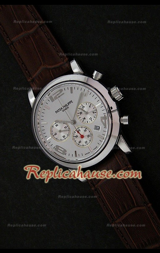 Patek Philippe Perpetual Reloj Calendario de Acero