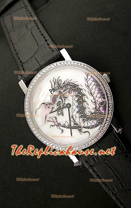 Piaget Altiplano Dragon Reloj Japonés con Movimento de Cuarzo