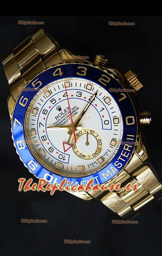 Rolex Réplica Yatchmaster II Suizo de Oro Amarillo – 1:1 Réplica Espejo