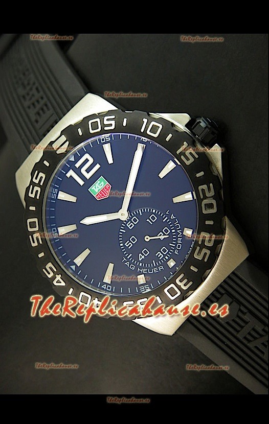 Tag Heuer Formula 1 Réplica Japonesa en Movimiento de Cuarzo – Esfera Negra