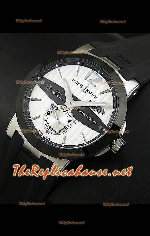 Reloj réplica japonesa perpetua Ulysse Nardin GMT