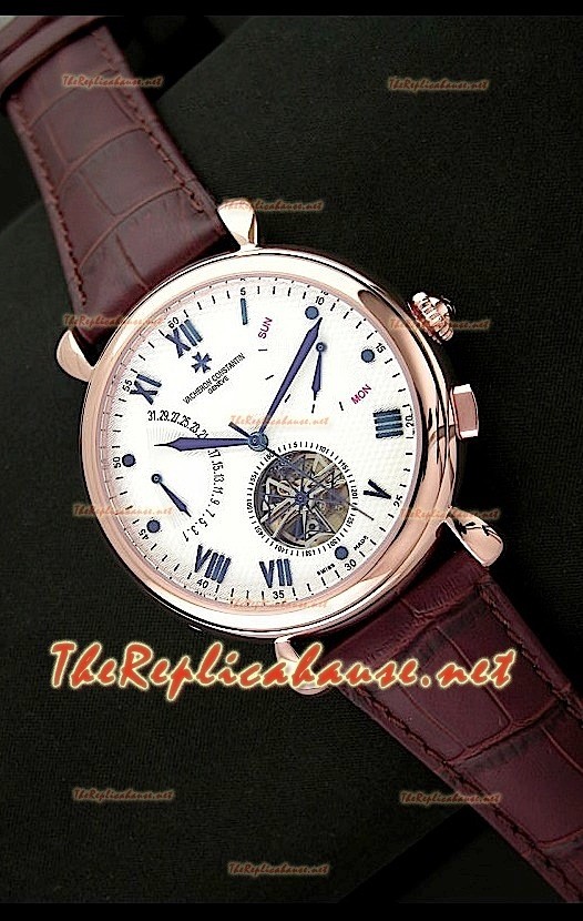 Vacheron Constantin Oro Rosa Reloj Calendario 