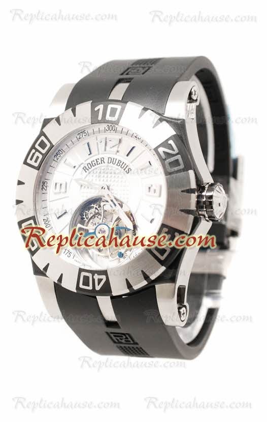 Roger Dubuis Tourbidiver Tourbillon Reloj Suizo de imitación