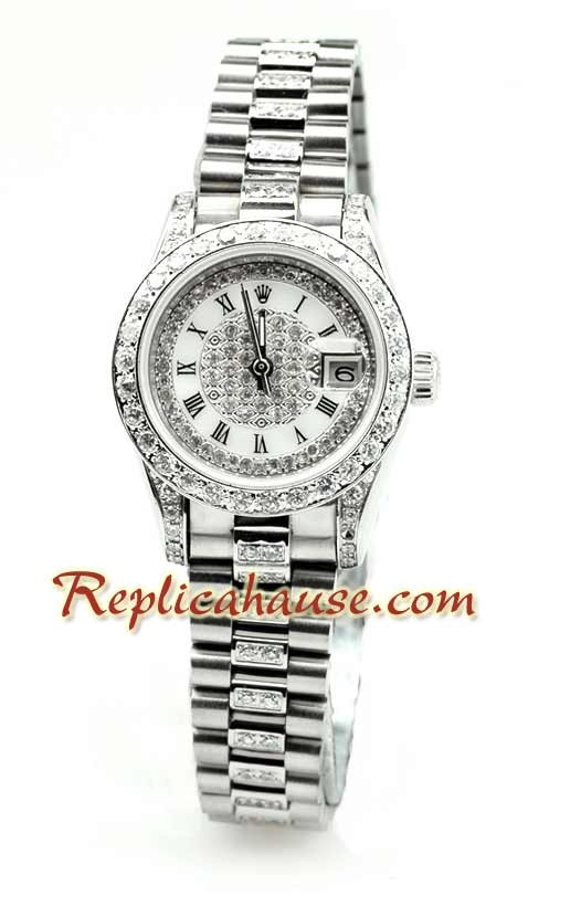 Rolex Réplica Datejust Reloj para Dama