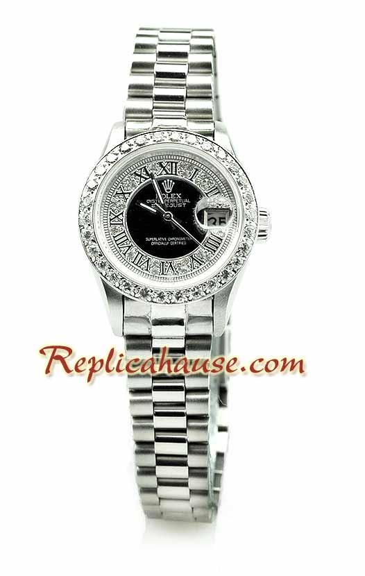 Rolex Réplica Datejust Reloj para Dama