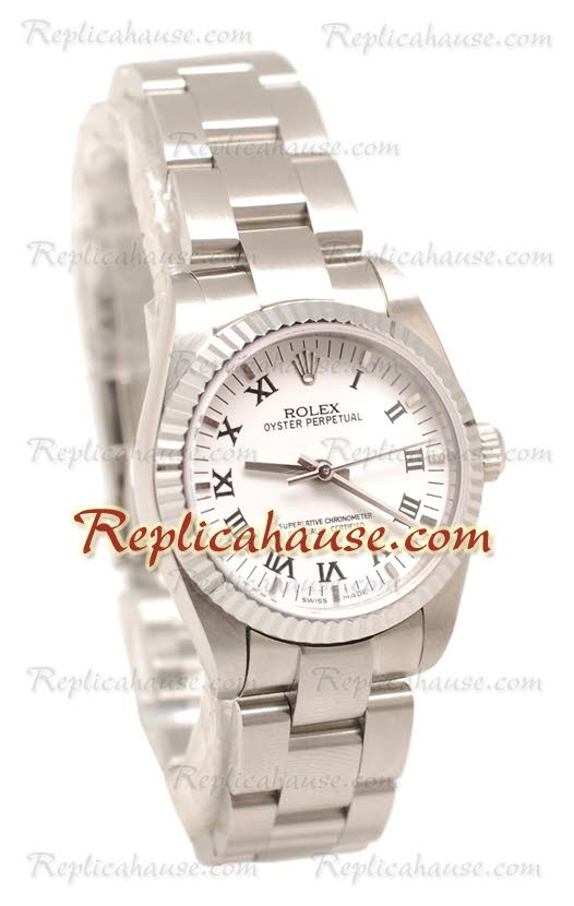 Rolex Oyster Perpetual Reloj Suizo de imitación - 33MM