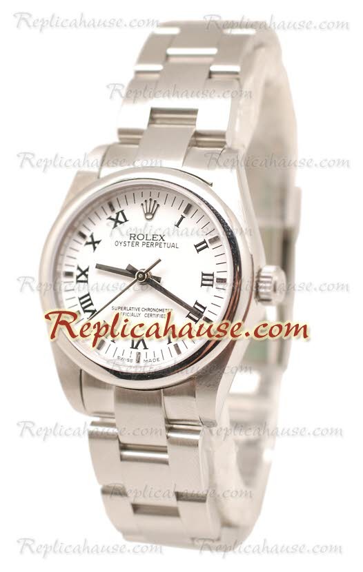 Rolex Oyster Perpetual Reloj Suizo de imitación - 33MM