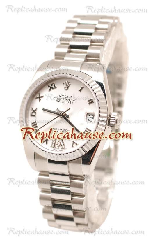 Rolex Datejust Oyster Perpetual Reloj Suizo de imitación - 36MM