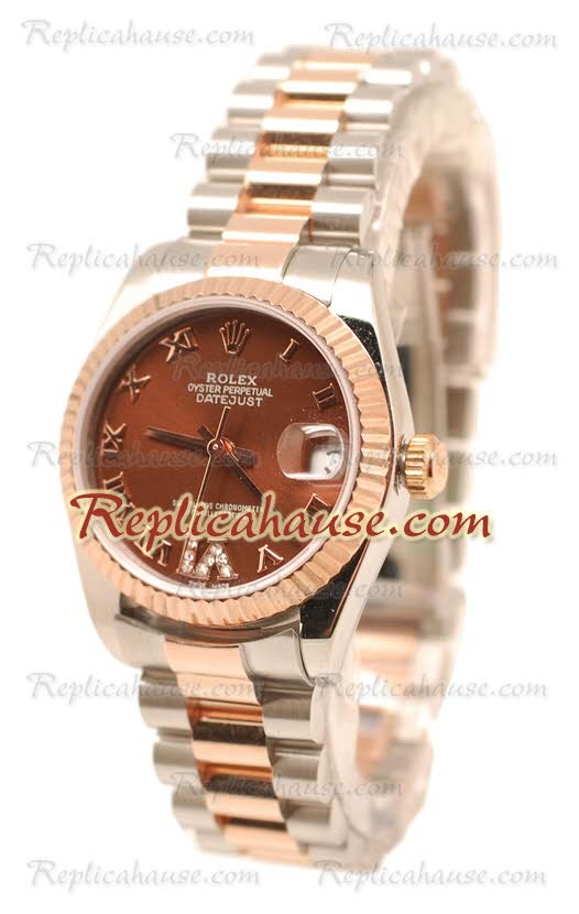 Rolex Datejust Oyster Perpetual Reloj Suizo de imitación - 36MM
