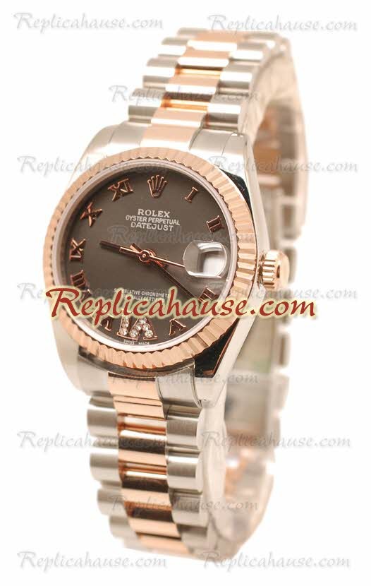 Rolex Datejust Oyster Perpetual Reloj Suizo de imitación - 36MM