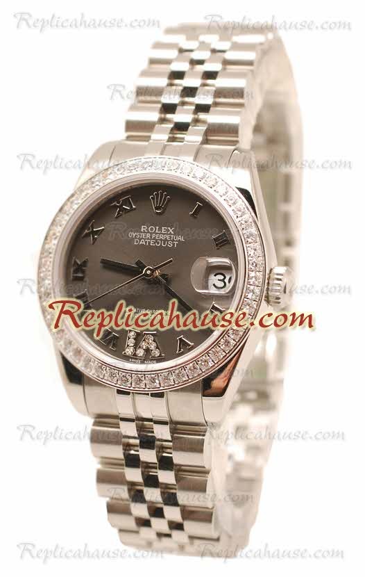 Rolex Datejust Oyster Perpetual Reloj Suizo de imitación - 36MM
