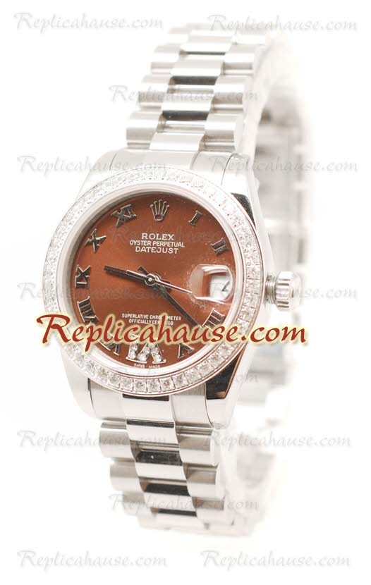Rolex Datejust Oyster Perpetual Reloj Suizo de imitación - 36MM