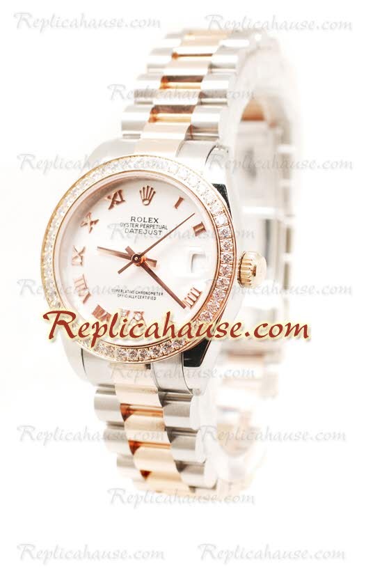 Rolex Datejust Oyster Perpetual Reloj Suizo de imitación - 36MM