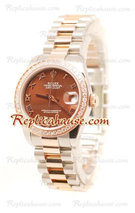 Rolex Datejust Oyster Perpetual Reloj Suizo de imitación - 36MM