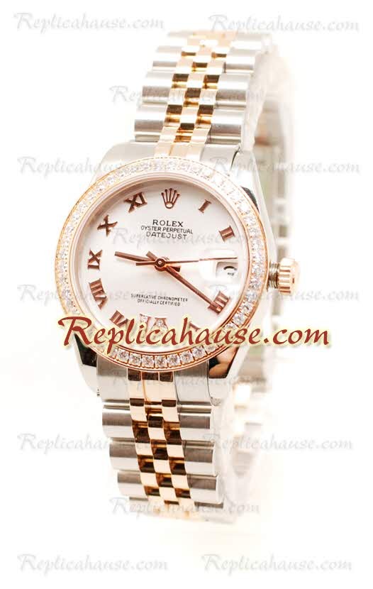 Rolex Datejust Oyster Perpetual Reloj Suizo de imitación - 36MM