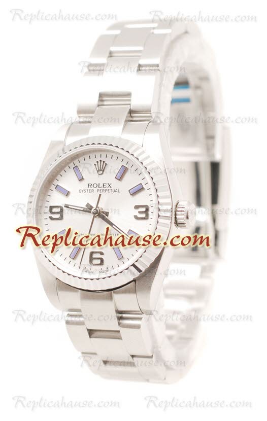 Rolex Datejust Oyster Perpetual Reloj Suizo de imitación - 28MM