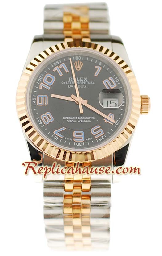 Rolex Réplica Datejust Tamaño Medio - 36MM Reloj