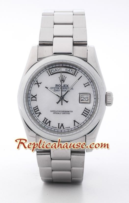 Rolex Réplica Day Date Silver