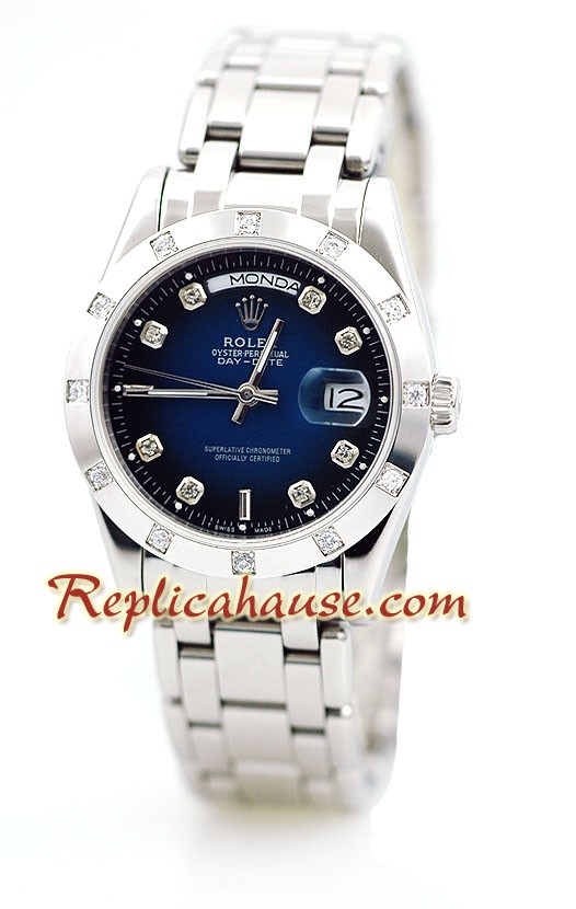 Rolex Réplica Day Date Silver
