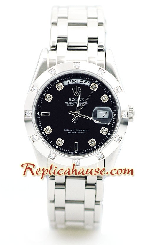 Rolex Réplica Day Date Silver