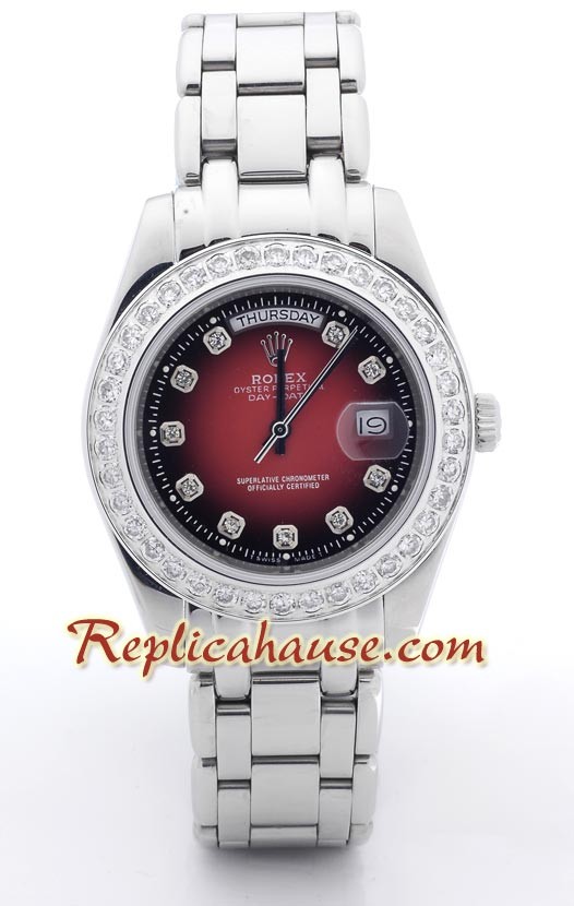 Rolex Réplica Day Date Silver