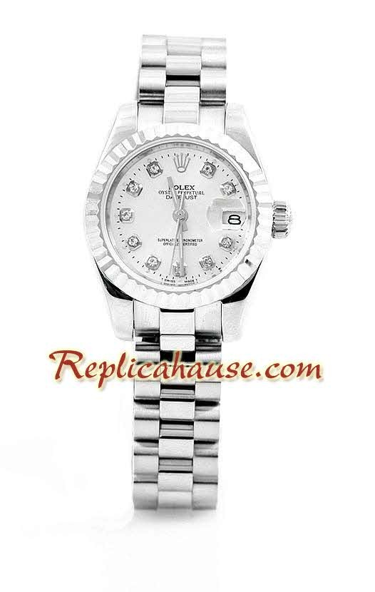 Rolex Réplica Datejust Reloj para Dama