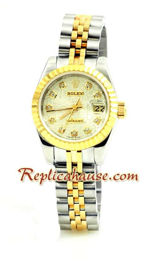 Rolex Réplica Datejust Reloj para Dama