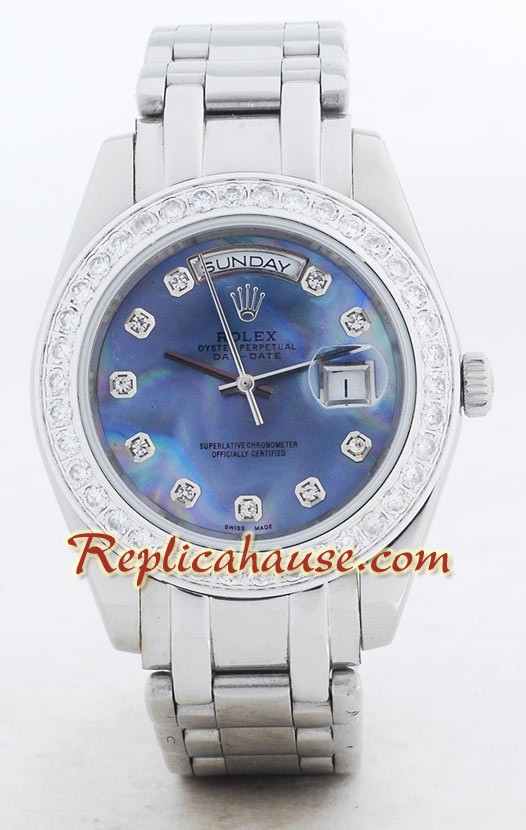 Rolex Réplica Day Date Silver