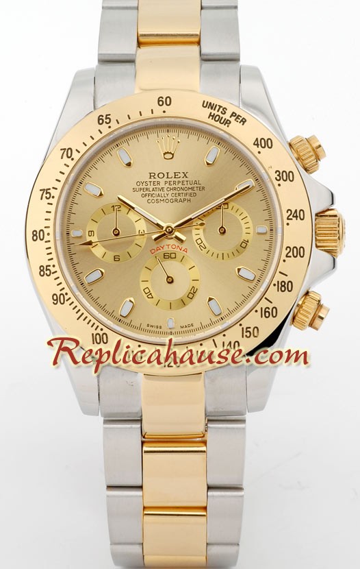 Reloj Rolex Réplica Daytona Dos Tonos