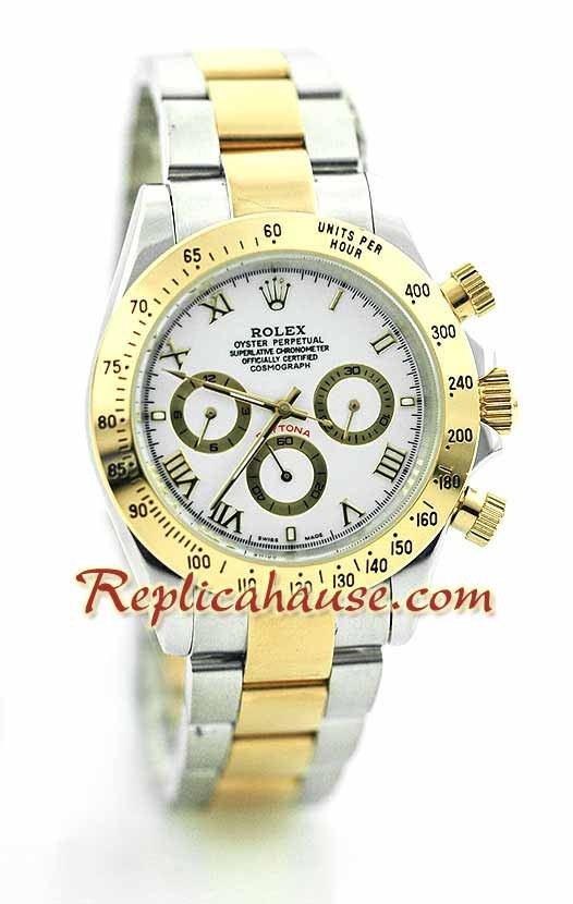 Reloj Rolex Réplica Daytona Dos Tonos
