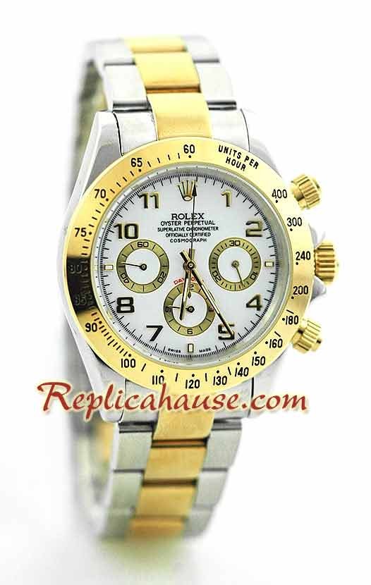 Reloj Rolex Réplica Daytona Dos Tonos