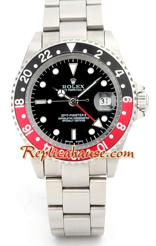 Rolex Réplica GMT - Silver