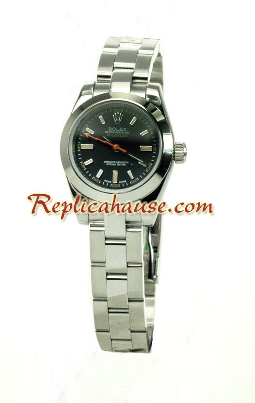 Rolex Réplica Milgauss Reloj para Dama
