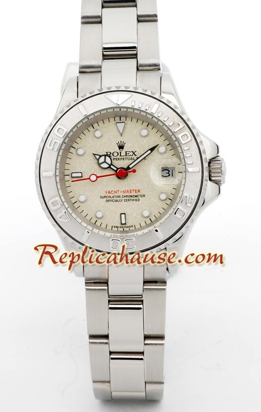 Rolex Réplica Yachtmaster Suizo Reloj para Dama
