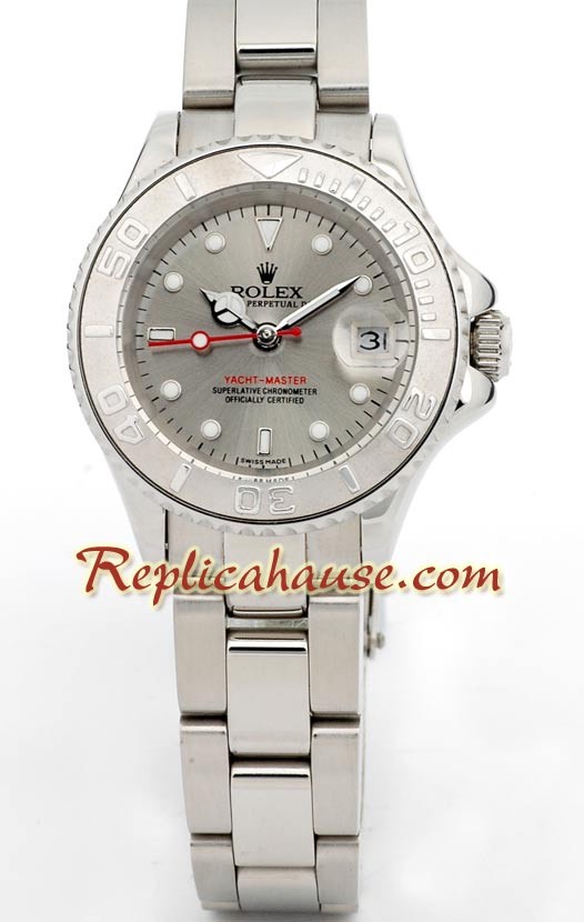 Rolex Réplica Yachtmaster Suizo Reloj para Dama