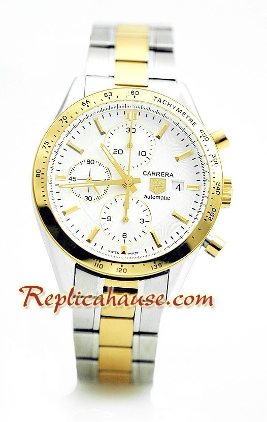 Tag Heuer Carrera Dos Tonos Reloj Suizo de imitación