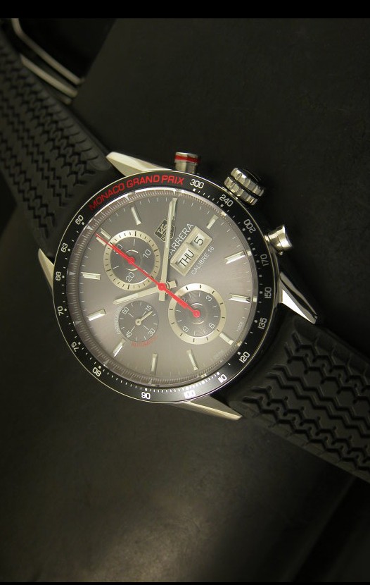 Tag Heuer Carrera Calibre 16 Reloj Edición GP de Monaco - Réplica Escala 1:1