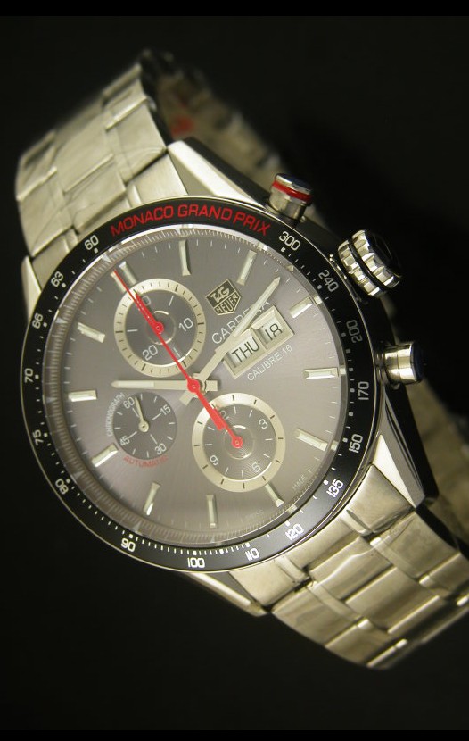 Tag Heuer Carrera Calibre 16 Reloj Edición GP de Monaco - Réplica Escala 1:1