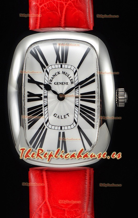 Franck Muller Galet Ladies Reloj Réplica de Cuarzo Suizo