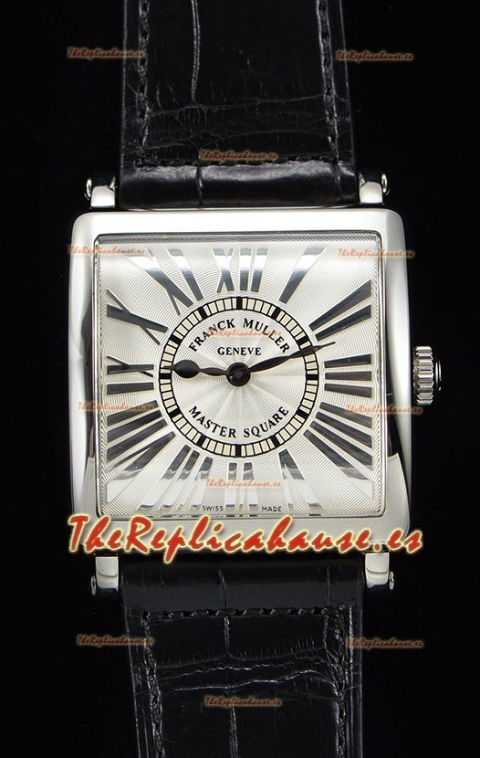 Franck Muller Master Square Ladies Reloj Réplica a Espejo 1:1 Correa Negra