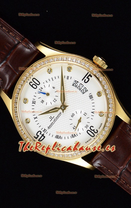 Jaeger LeCoultre Master Control Reloj Réplica Suizo Oro Amarillo