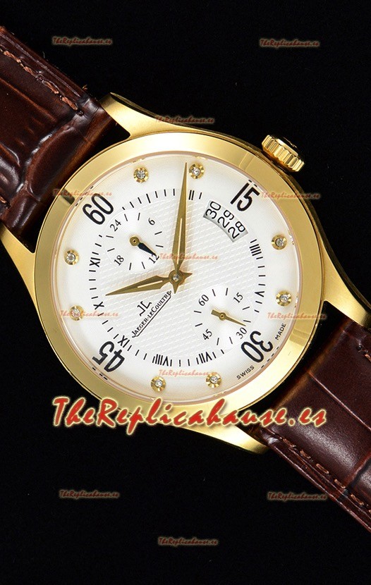 Jaeger LeCoultre Master Control Reloj Réplica Suizo Oro Amarillo
