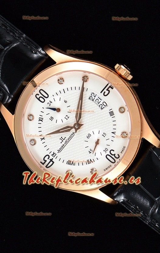 Jaeger LeCoultre Master Control Reloj Réplica Suizo Oro Rosado