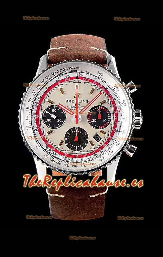 Breitling Navitimer 1 B01 Chronograph TWA Edition 43MM - 904L Reloj Réplica a Espejo 1:1