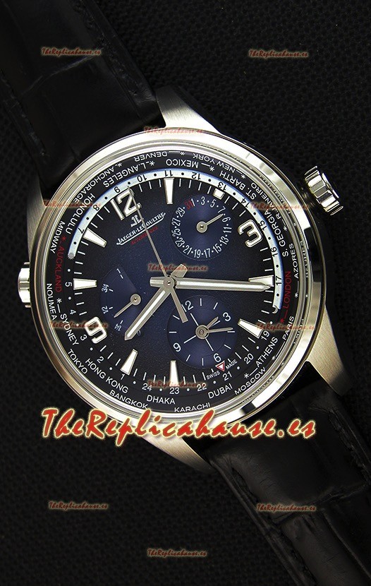Jaeger-LeCoultre Polaris Geographic Reloj Réplica Suizo Caja de Acero - 904847J