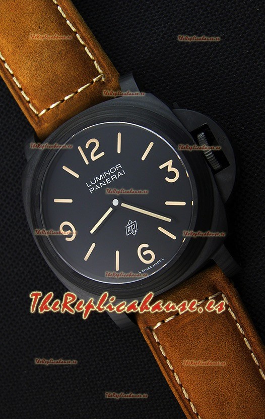 Panerai Luminor Marina Carbotech Saudi Edición Limitada Reloj Réplica Suizo